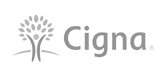 Cigna black logo