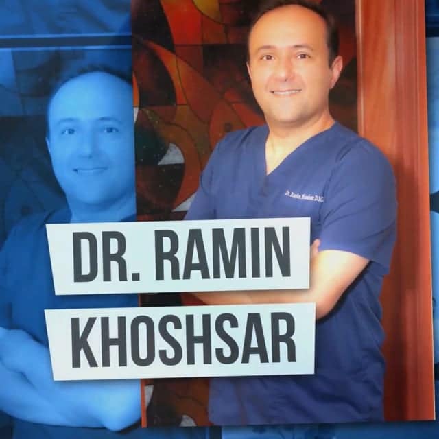 Doctor portrait with name displayed